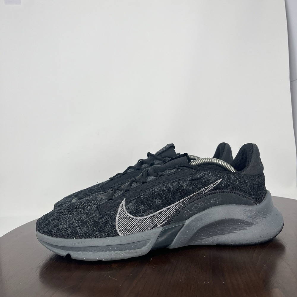 Nike SuperRep Go 3 Next Nature Flyknit Shoes Men's 12‎ Black Sneakers DH3394-001
